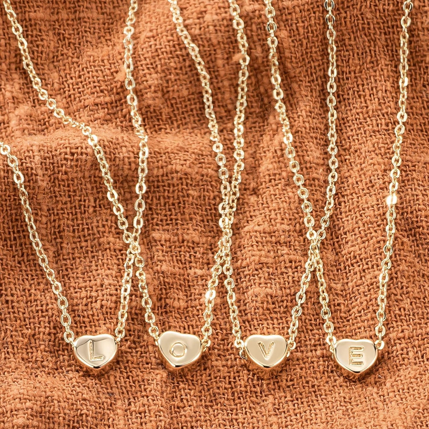 Gold Ankle Bracelets for Women 14K Gold Anklets for Women Heart Initial Anklet Bracelets Cute Simple Personalized Dainty Boho Beach Foot Chain Jewelry Gift
