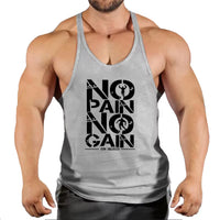 Summer Cotton T Shirt Sport Tops Singlet Sleeveless Shirts Men Tank Top Bodybuilding Vest Gym Men Clothing Streetwear