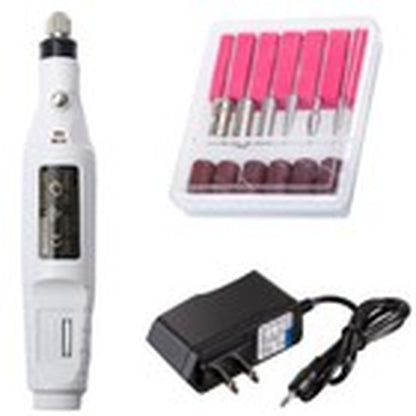 Nail File Drill Kit Electric Manicure Pedicure Acrylic Portable Salon Machine