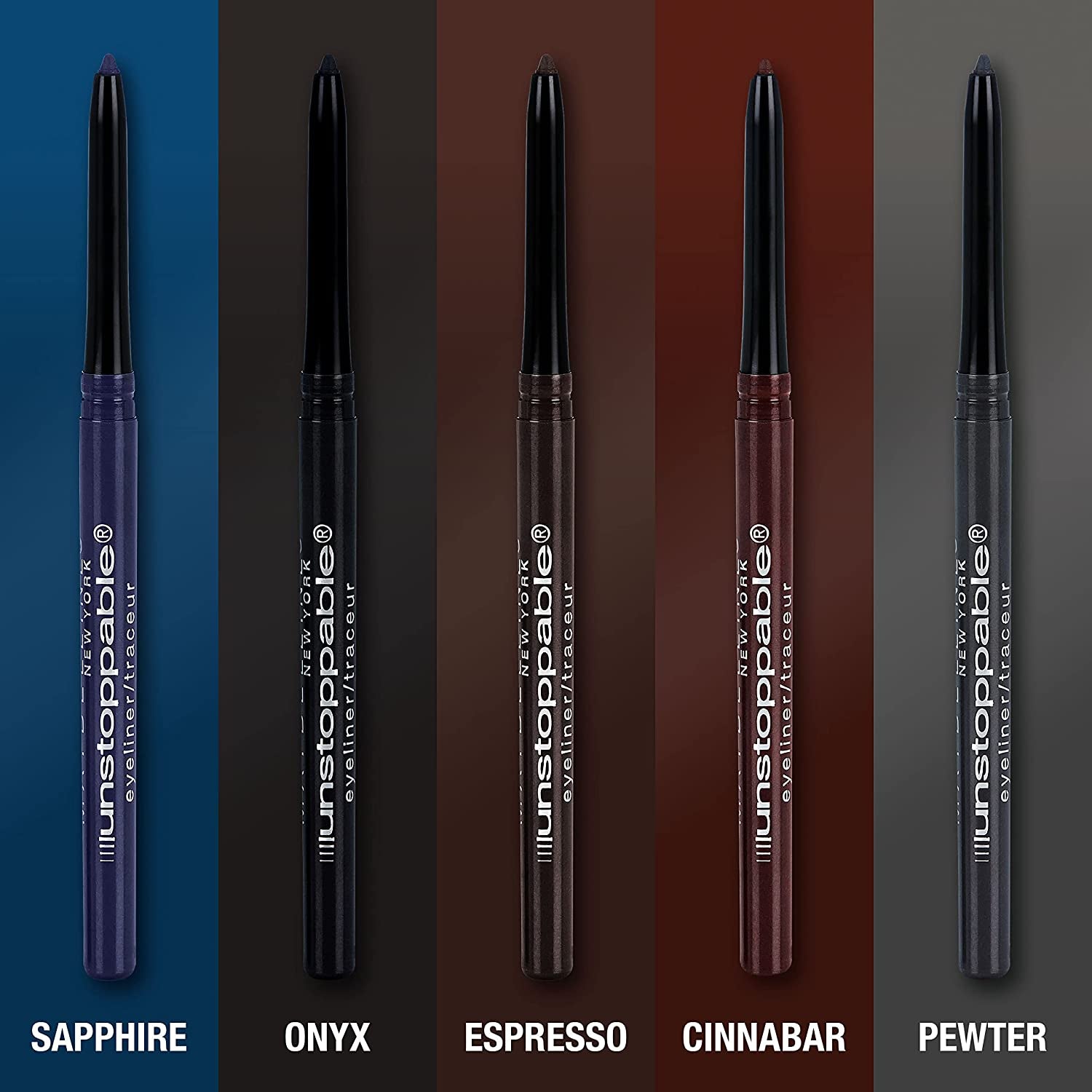 Unstoppable Waterproof Mechanical Brown Eyeliner, Cinnabar, 1 Count