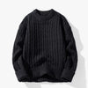 Harajuku Knitted Sweater Men Clothing Winter Pullover Men Oversized Sweater Korean Fashions O-Neck Sweater Harajuku Clothes 5XL