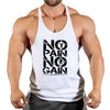 Summer Cotton T Shirt Sport Tops Singlet Sleeveless Shirts Men Tank Top Bodybuilding Vest Gym Men Clothing Streetwear