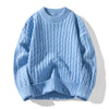 Harajuku Knitted Sweater Men Clothing Winter Pullover Men Oversized Sweater Korean Fashions O-Neck Sweater Harajuku Clothes 5XL